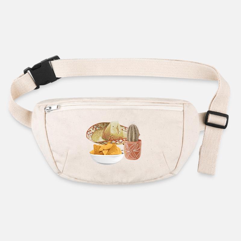 Cactus / Sombrero / Nachos // Illustration Stanley/Stella recycled Hip Bag 