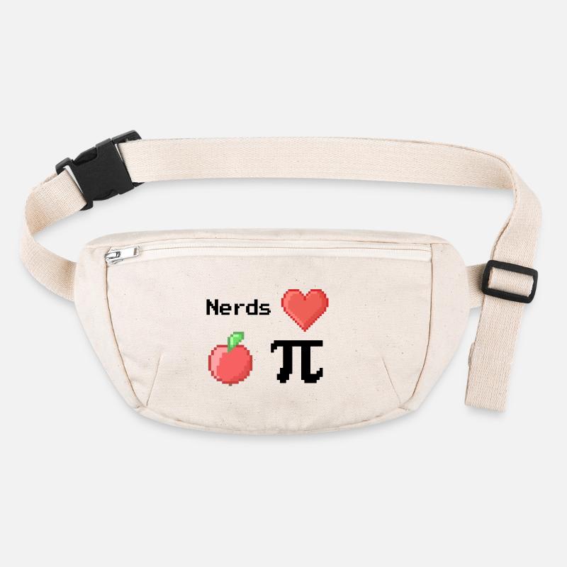 Les nerds adorent Apple Pi Pi Dictons Math S Pixel Sac banane recyclé Stanley/Stella