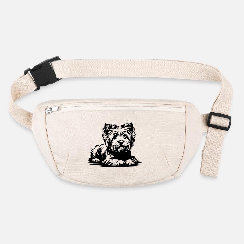 West Highland Terrier Stanley/Stella recycelte Gürteltasche