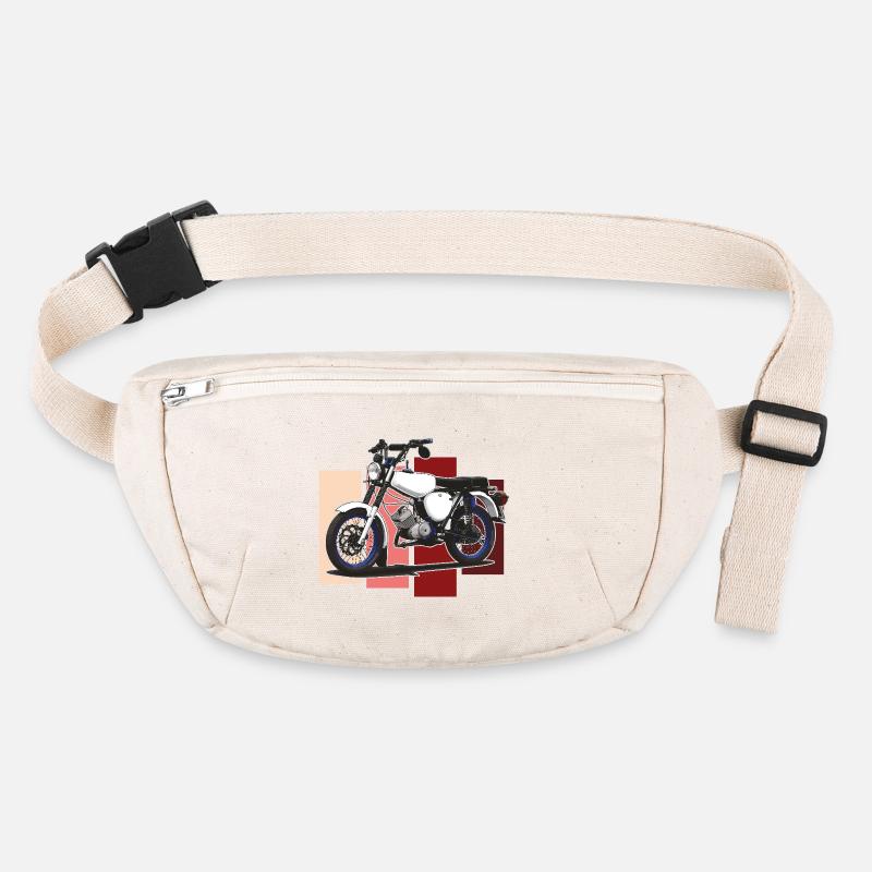 S51 (white) // Illustration Stanley/Stella recycled Hip Bag 