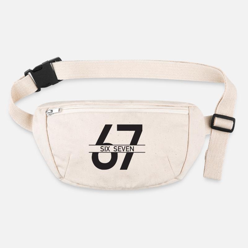 67 Six Seven Meme 6 7 Clean Stanley/Stella recycelte Gürteltasche