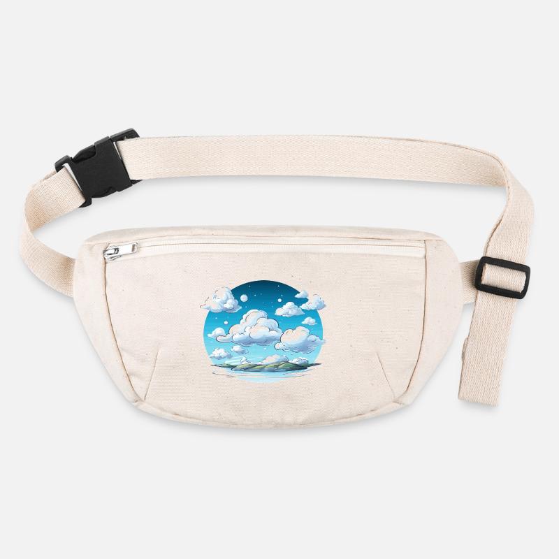 Sky clouds over the Archipelago Stanley/Stella recycled Hip Bag 