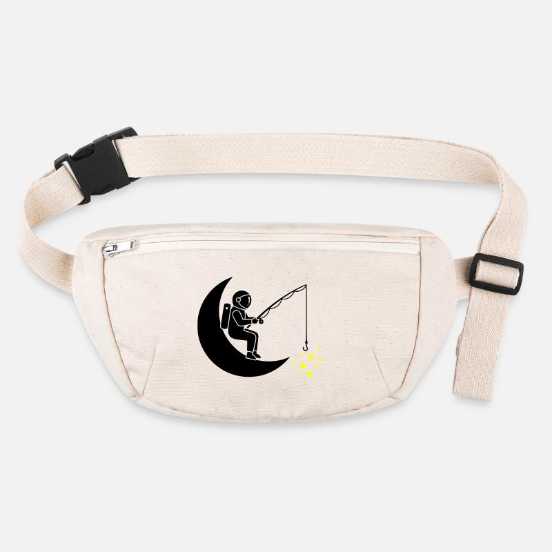 Lune Étoile de pêche pour astronautes Sac banane recyclé Stanley/Stella