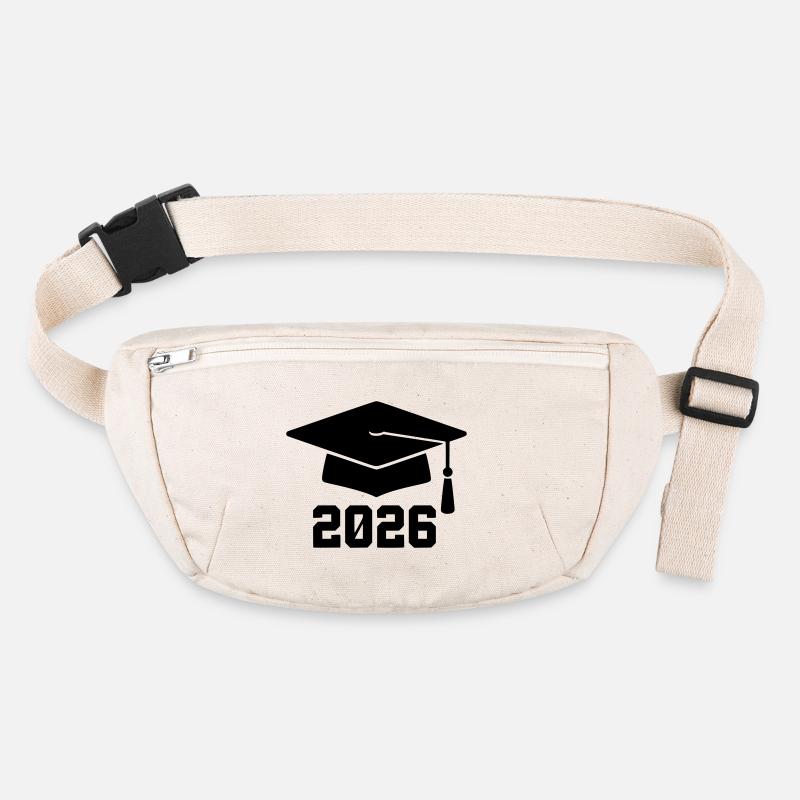 Doktorhut Abschluss 2026 Wappen Stanley/Stella recycelte Gürteltasche