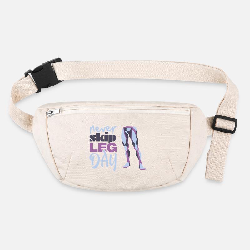 Graphique Never Glid Leg Day Sac banane recyclé Stanley/Stella