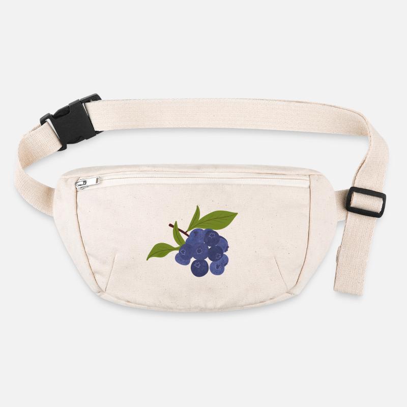 Bleuet isolé Sac banane recyclé Stanley/Stella