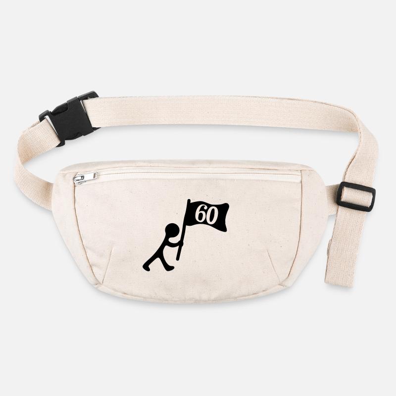 anniversaire 60 ans Sac banane recyclé Stanley/Stella