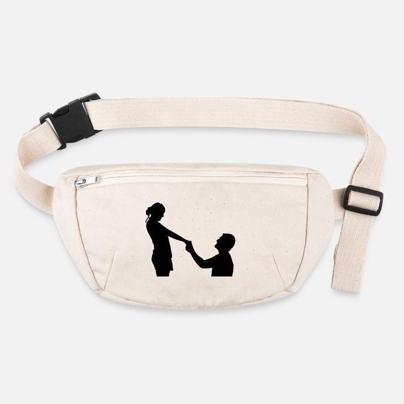 Heiratsantrag Stanley/Stella recycelte Gürteltasche