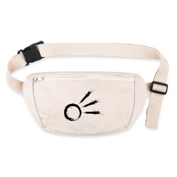 Comet symbol tail star astrology astronomy - Stanley/Stella recycled Hip Bag  - natural - Front