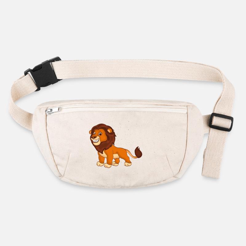 Lion - Roi des bêtes Sac banane recyclé Stanley/Stella