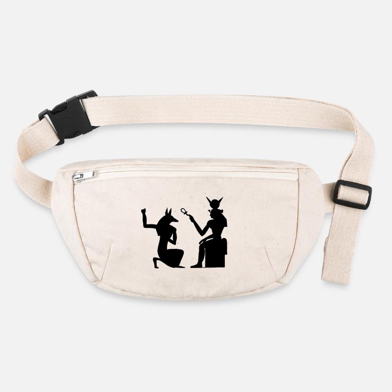 Pyramid Egyptian hieroglyphics pharaoh Stanley/Stella recycled Hip Bag 