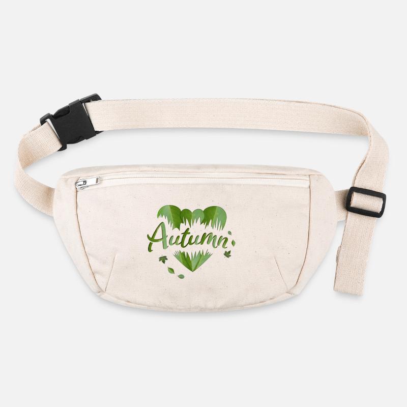 Herbst Herbstblätter Herz Blätter Stanley/Stella recycelte Gürteltasche