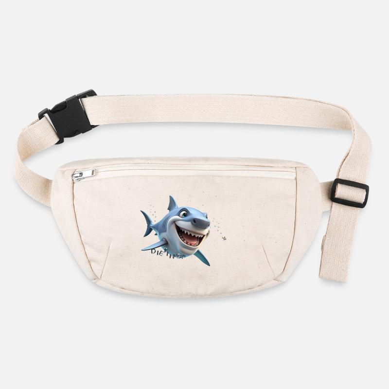 Diet Shark - Stanley/Stella recycled Hip Bag  - natural