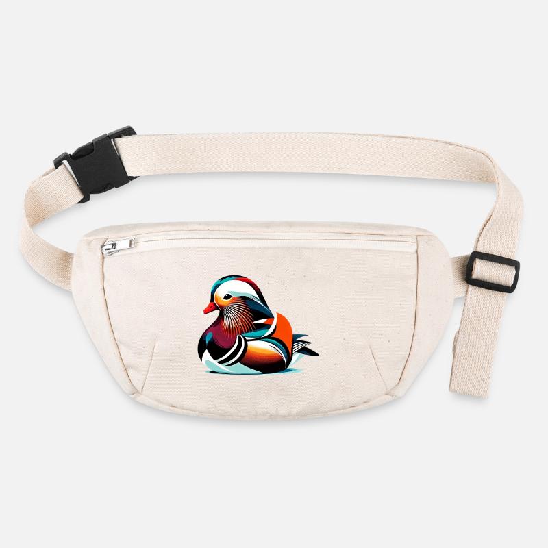 Mandarin duck Stanley/Stella recycled Hip Bag 