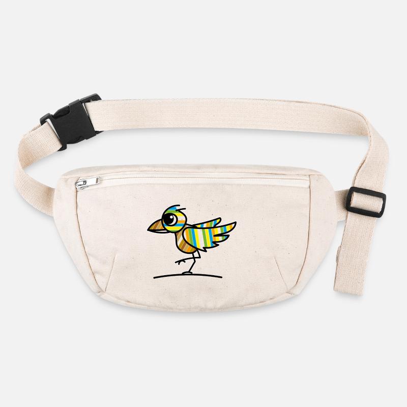 Bunter Vogel Stanley/Stella recycelte Gürteltasche