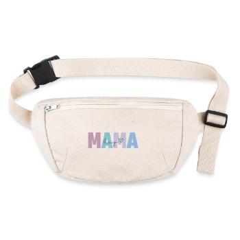 Boy Mom - Stanley/Stella recycled Hip Bag  - natural - Front