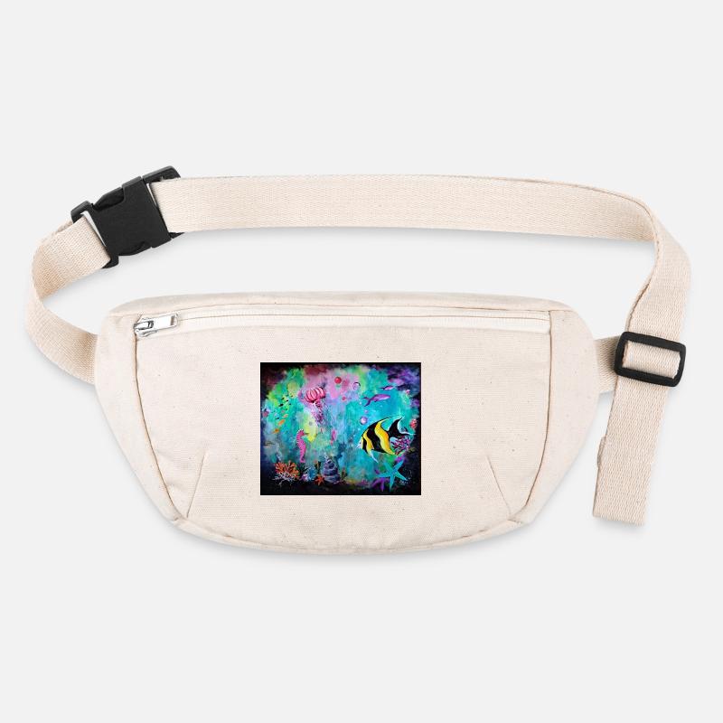 Coral reef Stanley/Stella recycled Hip Bag 