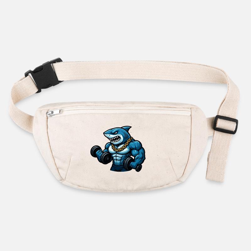 hai bodybuilder comic Stanley/Stella recycelte Gürteltasche