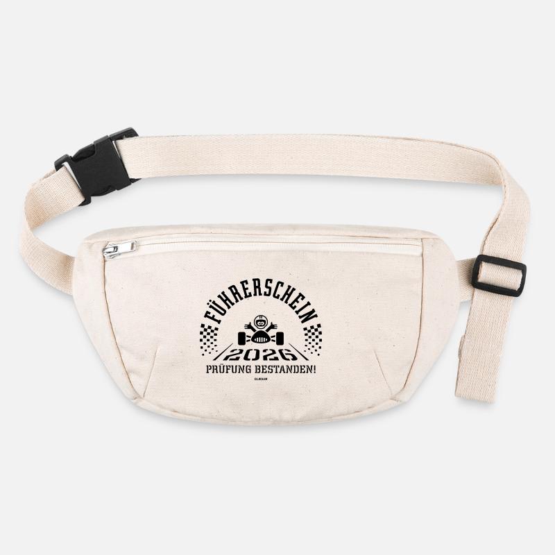 Driving licence 2026 – driving test passed! (Black) Stanley/Stella recycled Hip Bag 