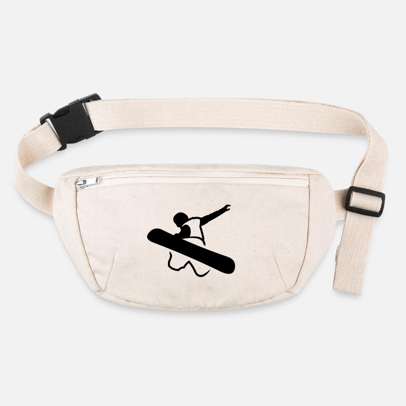 snowboarder_newstyle_v2 Sac banane recyclé Stanley/Stella