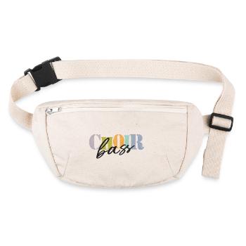 Choir - Bass Singer - Stanley/Stella recycled Hip Bag  - natural - Front