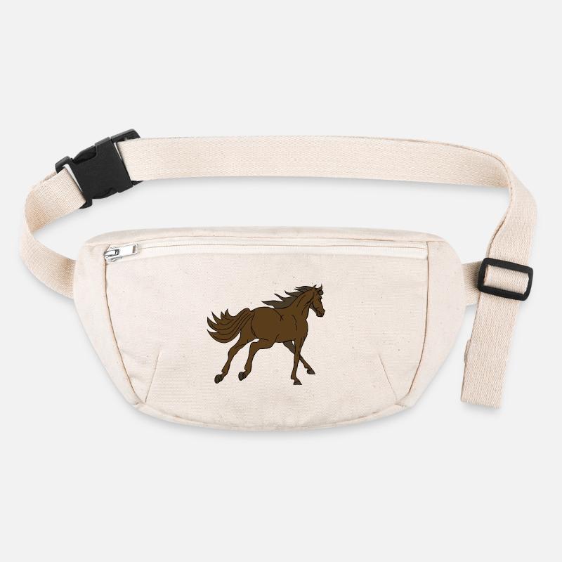 Pferd Stanley/Stella recycelte Gürteltasche