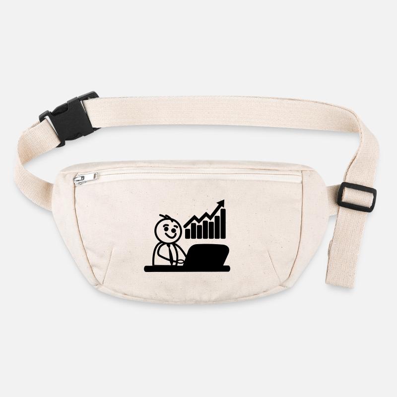 Chart stock broker Stanley/Stella recycled Hip Bag 