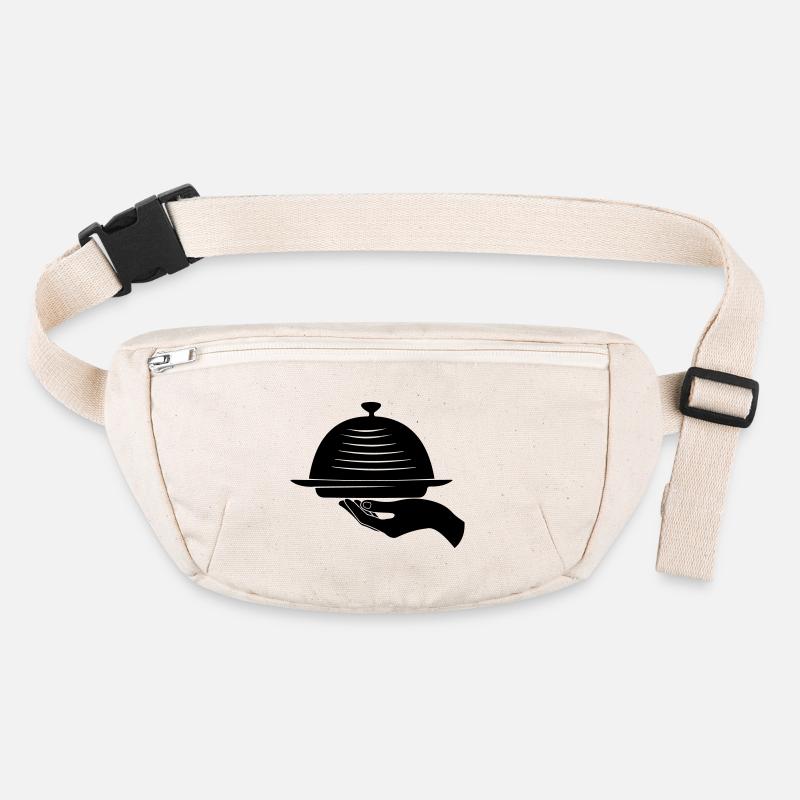 Waiter hand with meal Stanley/Stella recycled Hip Bag 