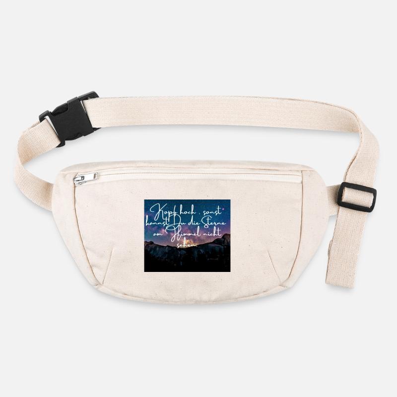 Kopf hoch Stanley/Stella recycelte Gürteltasche