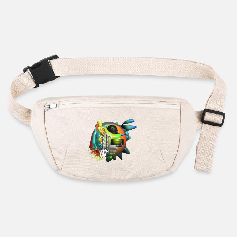 Art abstrait Cubisme Sac banane recyclé Stanley/Stella