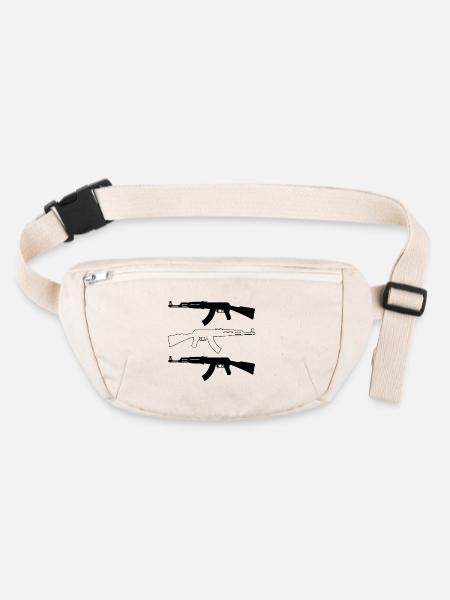 Ak 47 - Stanley/Stella recycelte Gürteltasche - Naturweiß - Vorne