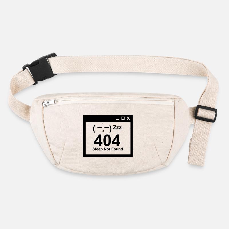 404 Sleep Not Found - Nerd Parents Design Sac banane recyclé Stanley/Stella