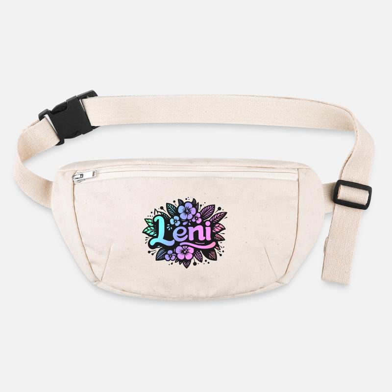 Nom LENI Motif floral Sac banane recyclé Stanley/Stella