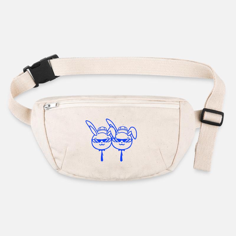 2 Sunglasses Bunnies Friends Team Crew Pair Two Stanley/Stella recycled Hip Bag 
