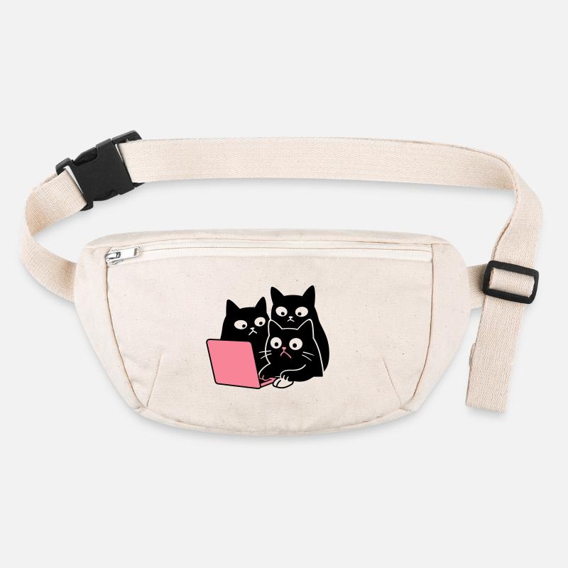 Cute Catcontent Stanley/Stella recycled Hip Bag 