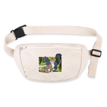 Leafpool Cinderpelt Sooty Fur Leaf Lake Cats Cute - Stanley/Stella recycled Hip Bag  - natural - Front