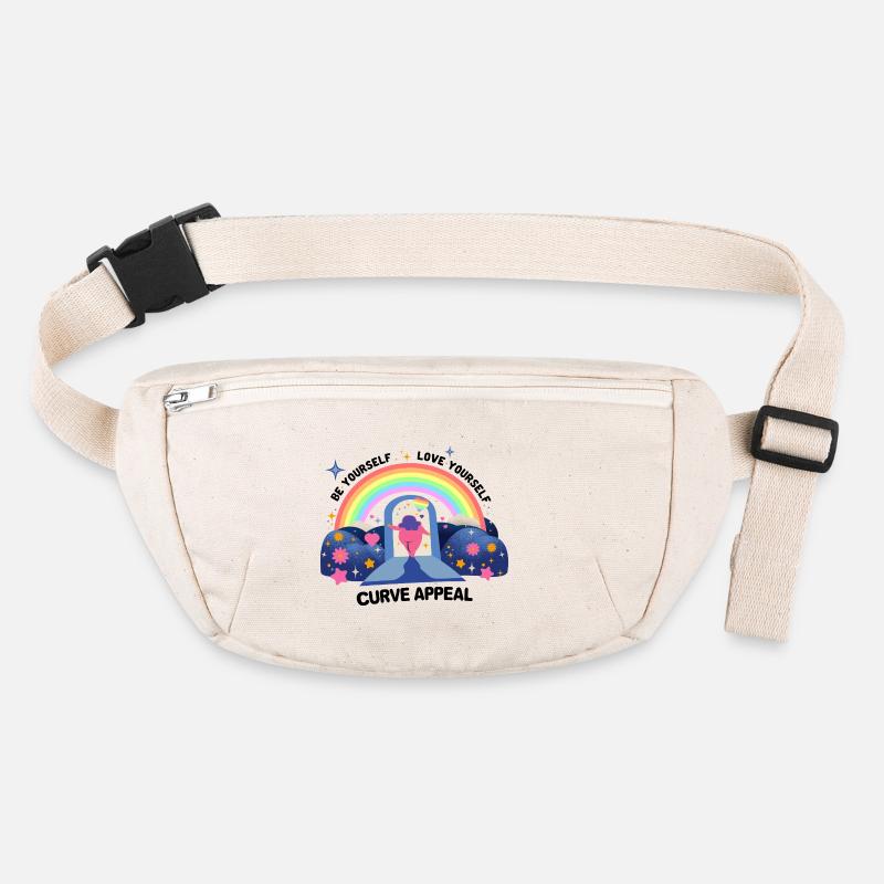 Rainbow Graphics Fierté et acceptation – Amour Sac banane recyclé Stanley/Stella