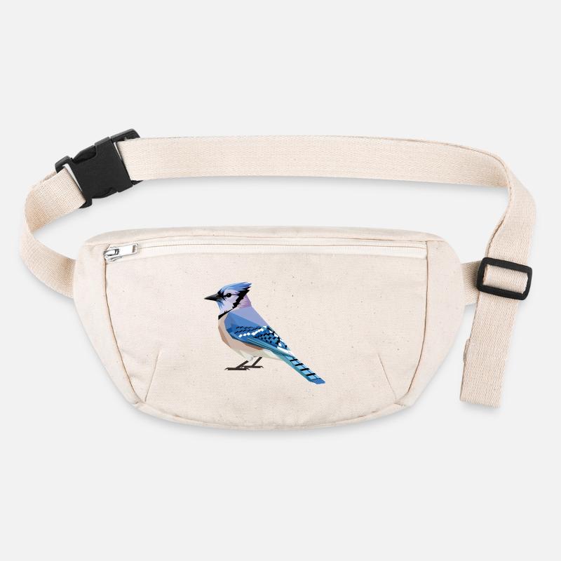 Blue Bird - Cooles Vogel Logo Stanley/Stella recycelte Gürteltasche