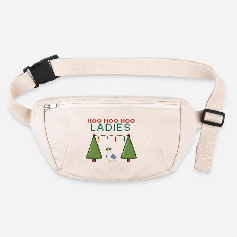 HooHooHoo Damen Pixel Weihnacht Stanley/Stella recycelte Gürteltasche