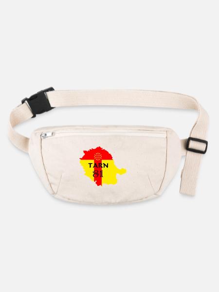 Tarn 81 - Stanley/Stella recycelte Gürteltasche - Naturweiß - Vorne