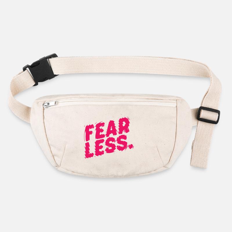 Fearless Pink Brush Letters Stanley/Stella recycled Hip Bag 