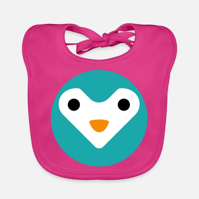 Chouette minimaliste Bavoir bio Bébé