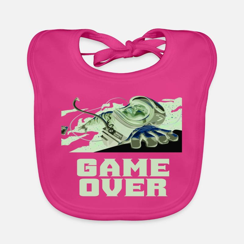 Astronaut Space Spaceflight Rocket Space Gift Organic Baby Bibs