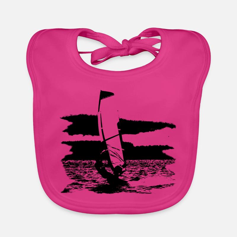 Windsurfer Baby Bio-Lätzchen