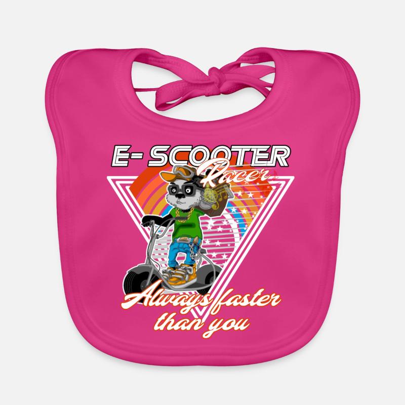 Escooter Electricscooter Panda Bavoir bio Bébé