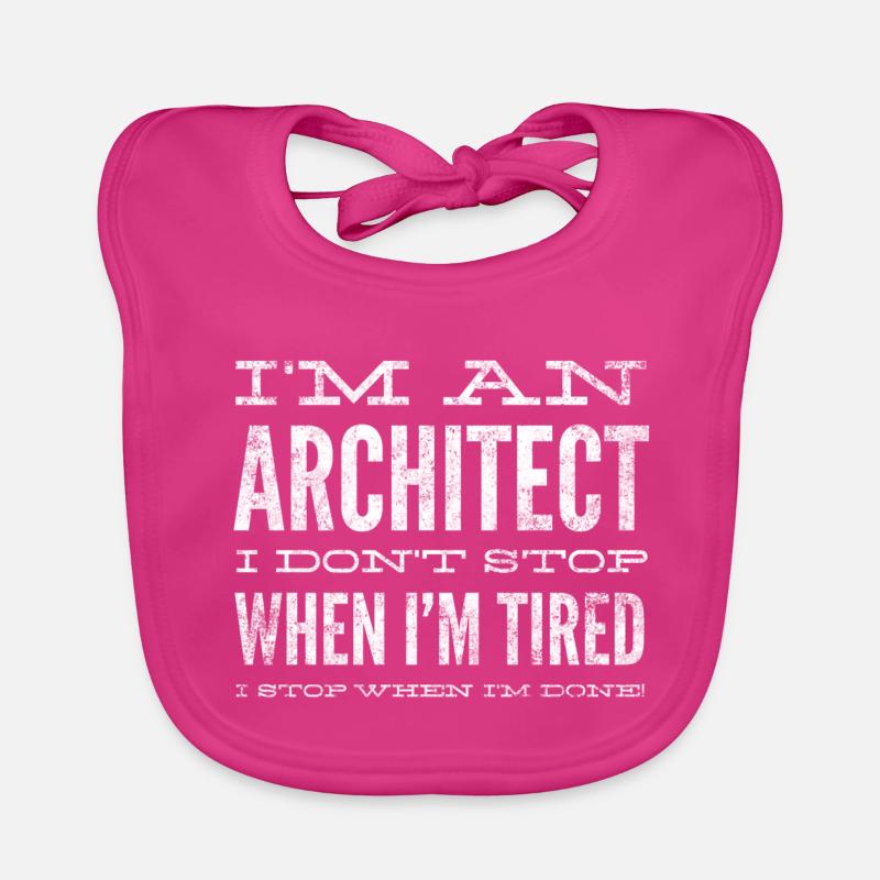 Architect Architecture Profession Building Gift 16 Organic Baby Bibs