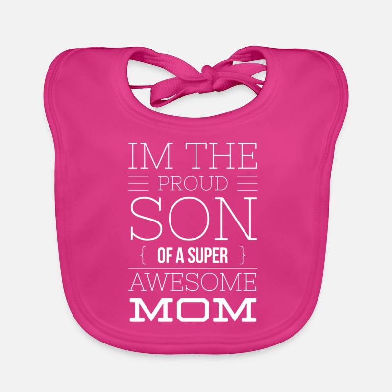 Sohn Mutter Muttertag Familie Mama Geschenk 1 Baby Bio-Lätzchen