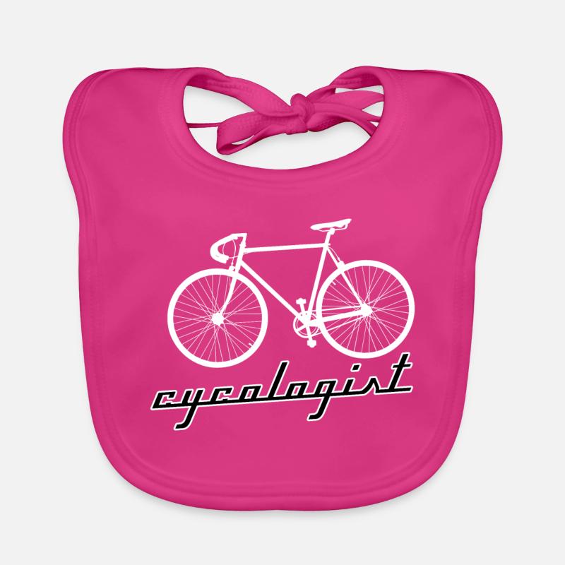 Conception de chemise de vélo de cyclisme vélo de course Bavoir bio Bébé