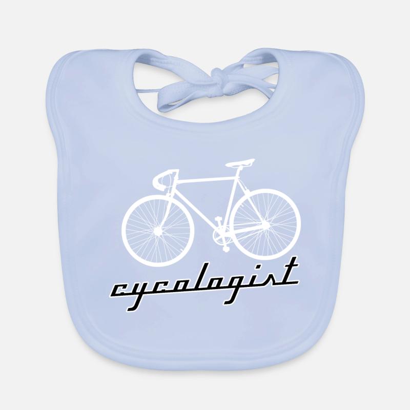 Conception de chemise de vélo de cyclisme vélo de course Bavoir bio Bébé