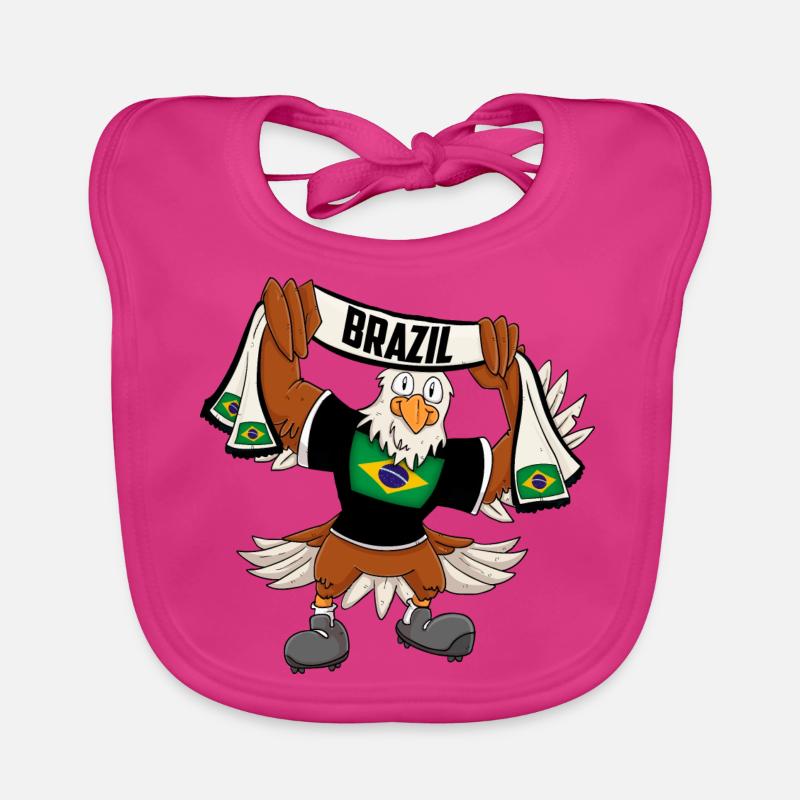 Aigle du Brésil Bavoir bio Bébé